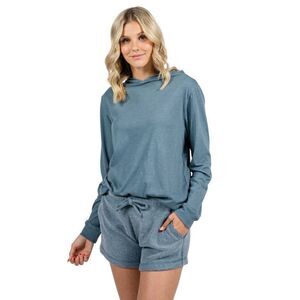 Soft serve Cloud Cotton Shorts shark steel blue medium